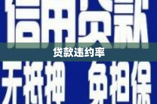 清涧贷款违约率