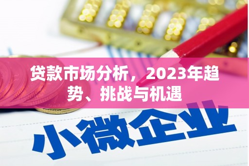 清涧贷款市场分析，2023年趋势、挑战与机遇
