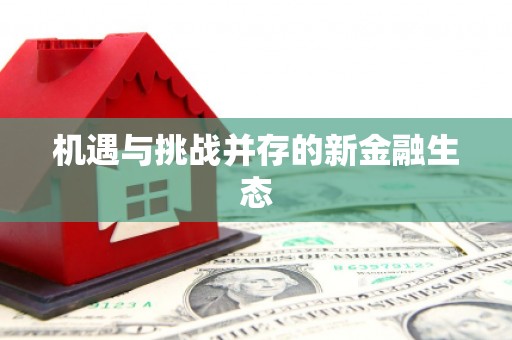 清涧机遇与挑战并存的新金融生态