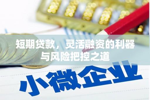 清涧短期贷款，灵活融资的利器与风险把控之道