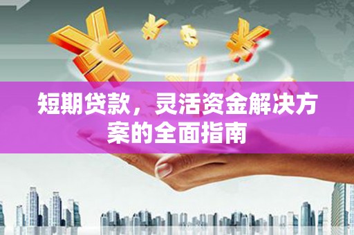 清涧短期贷款，灵活资金解决方案的全面指南