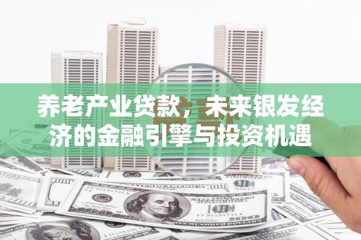 清涧养老产业贷款，未来银发经济的金融引擎与投资机遇