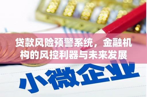 清涧贷款风险预警系统，金融机构的风控利器与未来发展