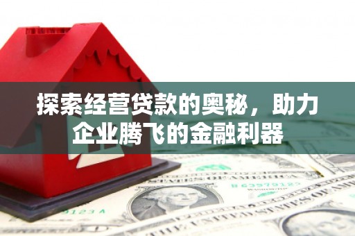 清涧探索经营贷款的奥秘，助力企业腾飞的金融利器