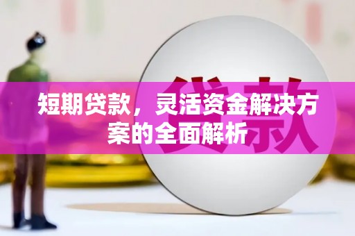 清涧短期贷款，灵活资金解决方案的全面解析