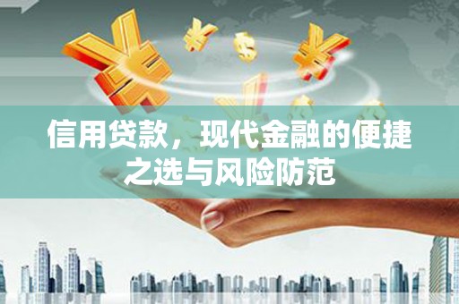 清涧信用贷款，现代金融的便捷之选与风险防范