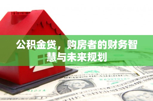清涧公积金贷，购房者的财务智慧与未来规划