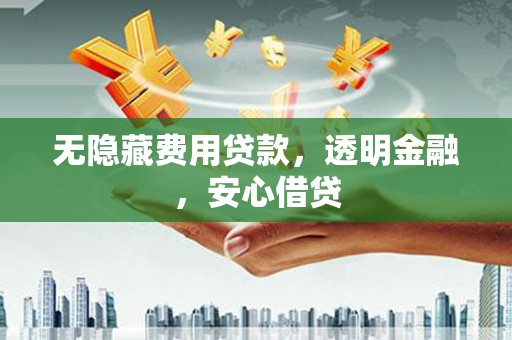 清涧无隐藏费用贷款，透明金融，安心借贷