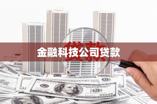 清涧金融科技公司贷款
