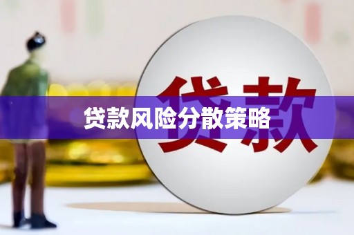 清涧贷款风险分散策略