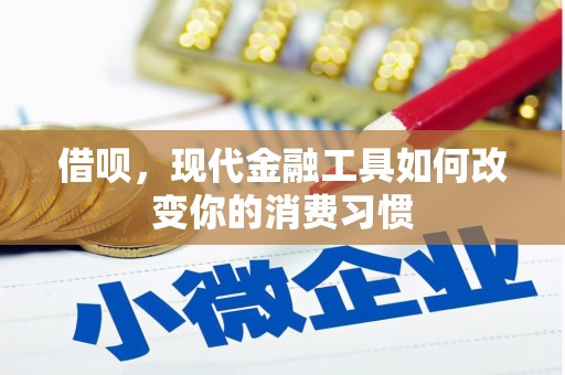 清涧借呗，现代金融工具如何改变你的消费习惯
