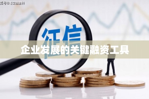 清涧企业发展的关键融资工具