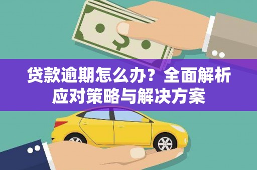 清涧贷款逾期怎么办？全面解析应对策略与解决方案