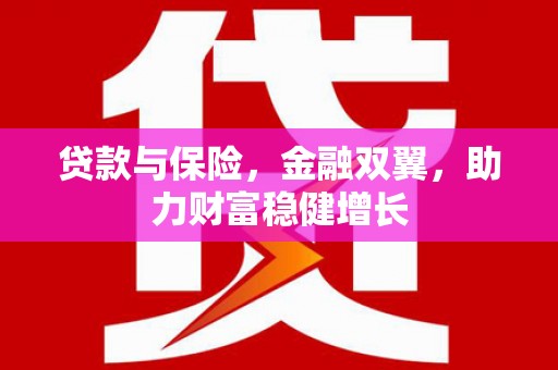 清涧贷款与保险，金融双翼，助力财富稳健增长