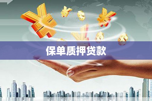 清涧保单质押贷款