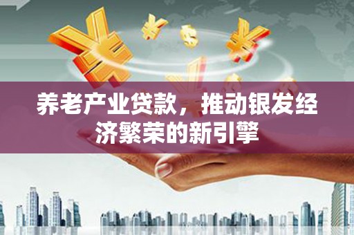 清涧养老产业贷款，推动银发经济繁荣的新引擎