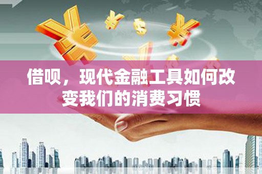 清涧借呗，现代金融工具如何改变我们的消费习惯
