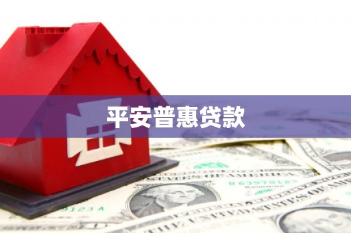 清涧平安普惠贷款