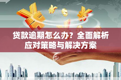 清涧贷款逾期怎么办？全面解析应对策略与解决方案
